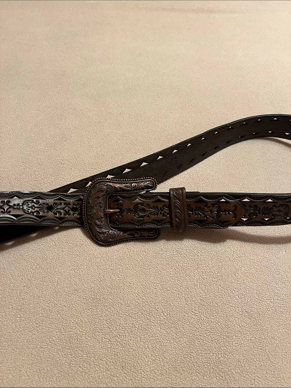 Ariat Women’s Tooled Leather Belt L